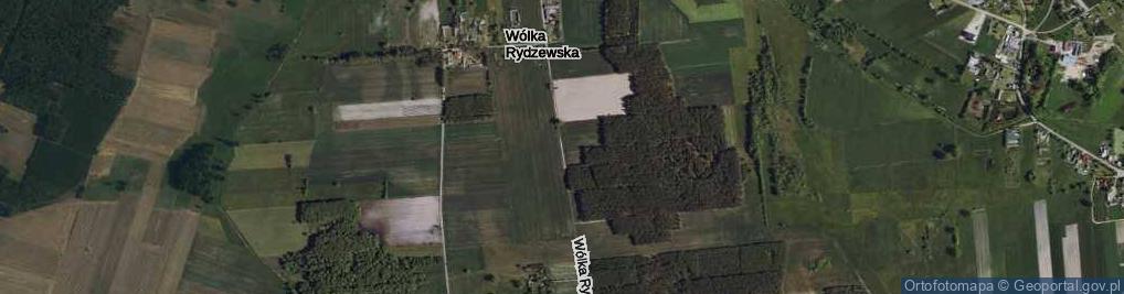 Zdjęcie satelitarne Wólka Rydzewska ul.